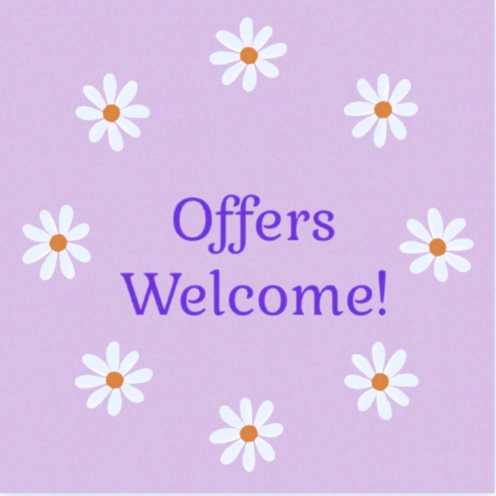 Offers welcome! I’ll counter my lowest!
